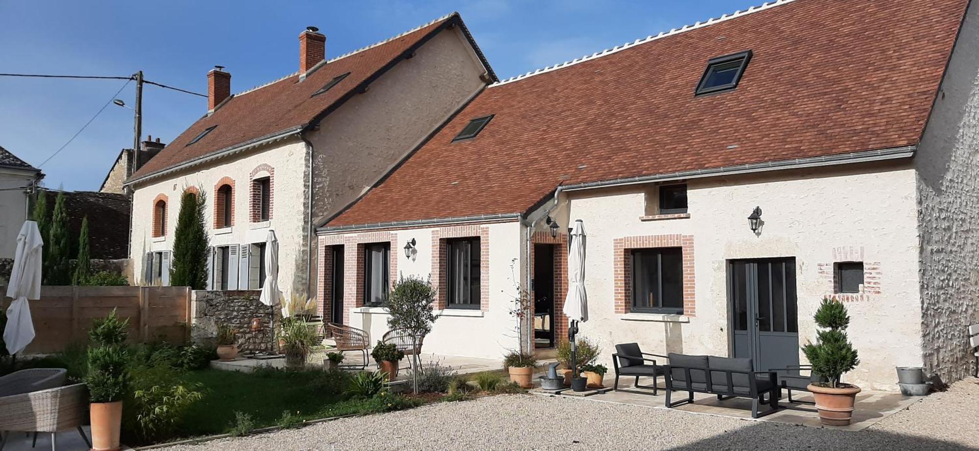 Le Clos Mace - Maison D'Hotes Proche Blois Chambord Saint-Denis-sur-Loire Eksteriør bilde